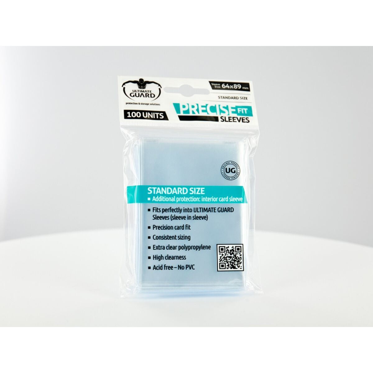 Ultimate Guard: Sleeves – Precise-Fit Inner Sleeves – Transparent