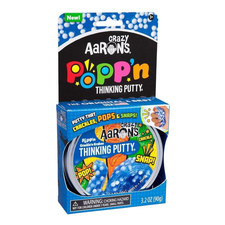 Crazy Aaron's Thinking Putty Popp'n Crackle'n Kraken