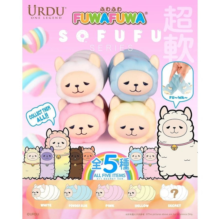 URDU Sofufu Series FuwaFuwa Marshmallow Alpaca Blind Box