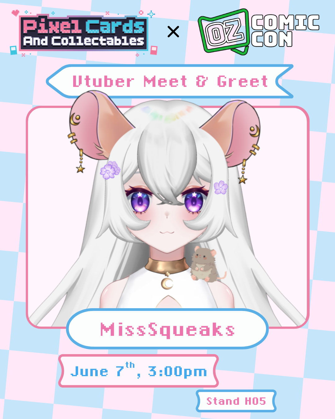 MissSqueaks Meet & Greet Ticket