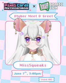MissSqueaks Meet & Greet Ticket