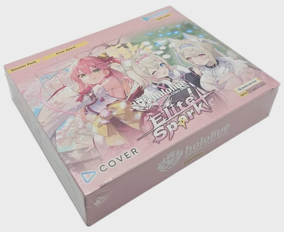 [hololive OFFICIAL CARD GAME] hBP03e Elite Spark - Booster Box