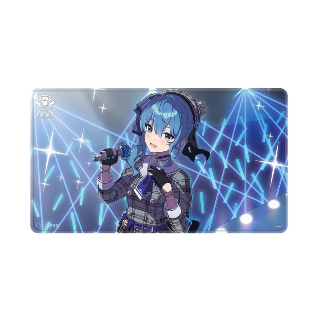 Hoshimachi Suisei Stitched Playmat for the hololive OFFICIAL CARD GAME