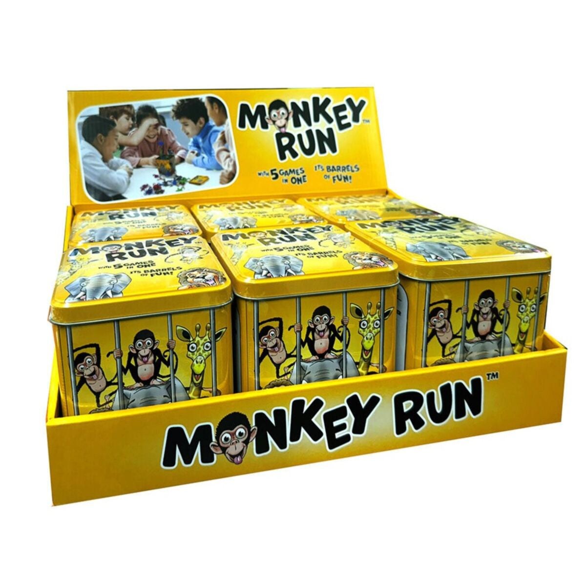 Monkey Run Tin