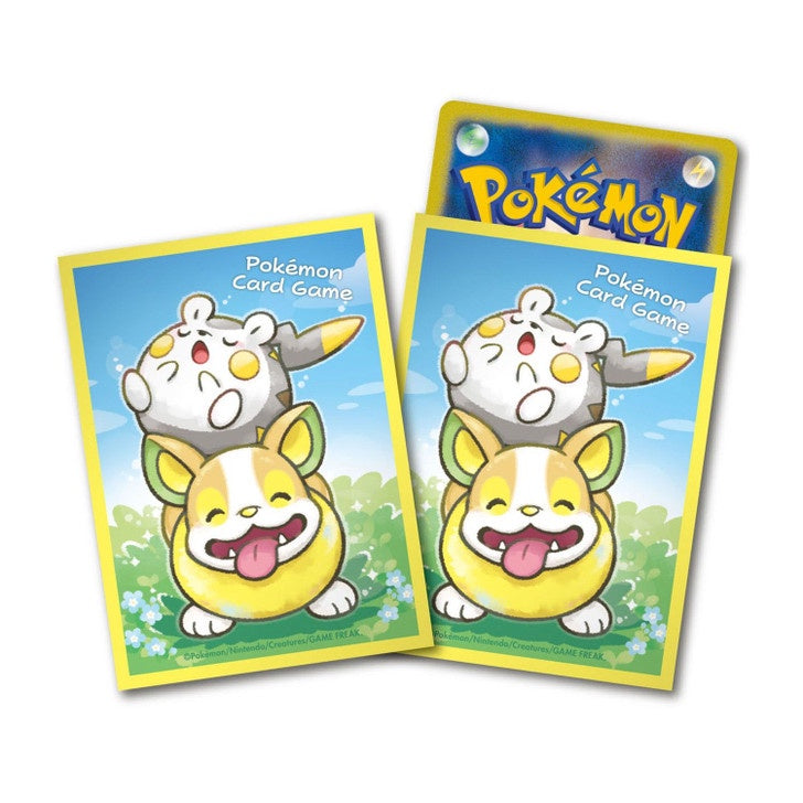 Pokemon Card Game TCG Deck Sleeves Togedemaru & Yamper