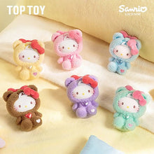 Sanrio Hello Kitty Teddy Pajamas Plush Keychain Blind Box