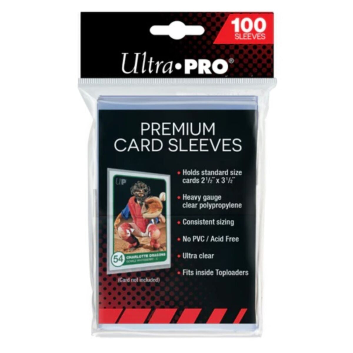 Ultra Pro: 2-1/2" X 3-1/2" Premium Card Sleeves