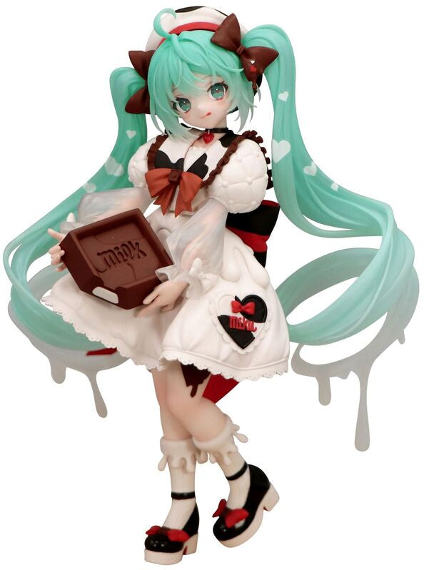 Trio Try It Figure Hatsune Miku x Tirol Choco Milk Version