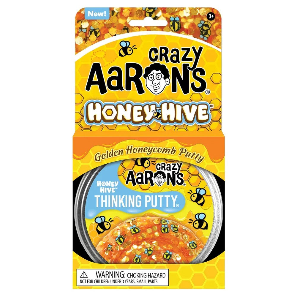 Crazy Aaron's Putty Honey Hive Trendsetters Thinking Putty