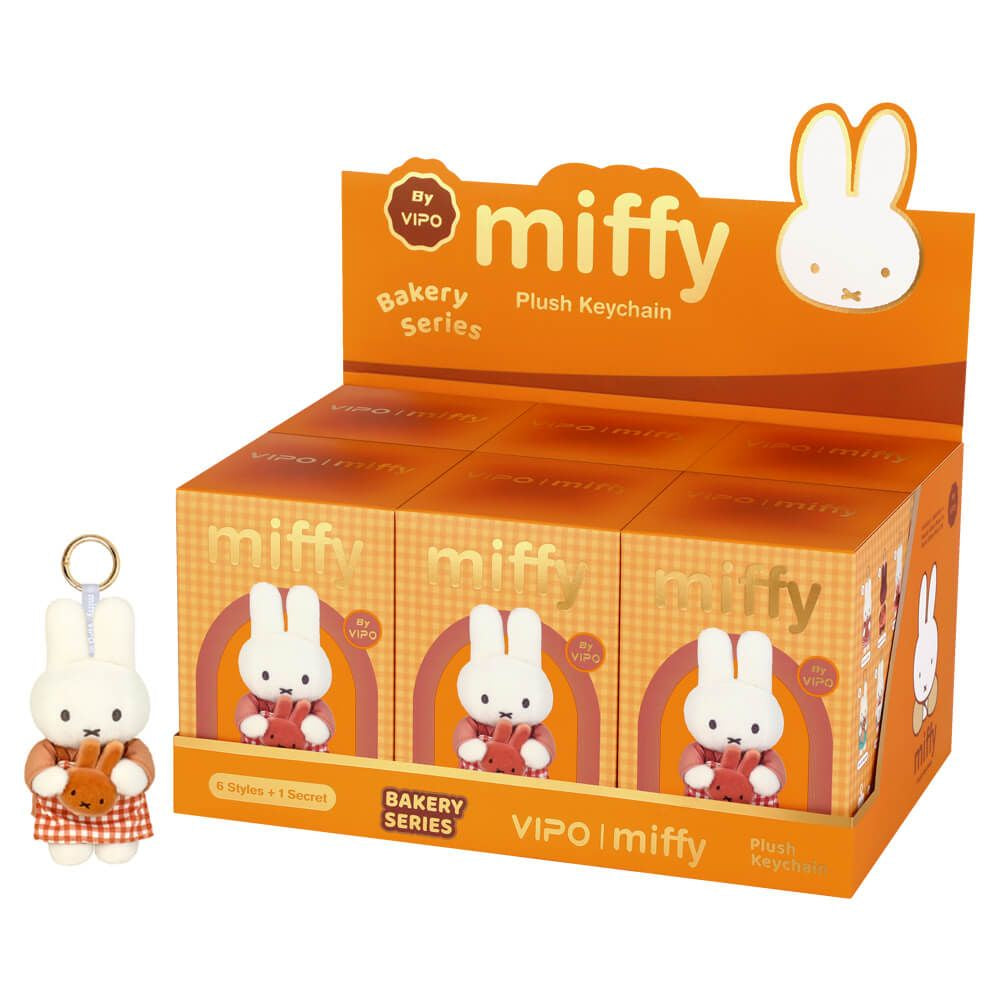 MIFFY BAKERY SERIES PLUSH KEYCHAIN BLIND BOX