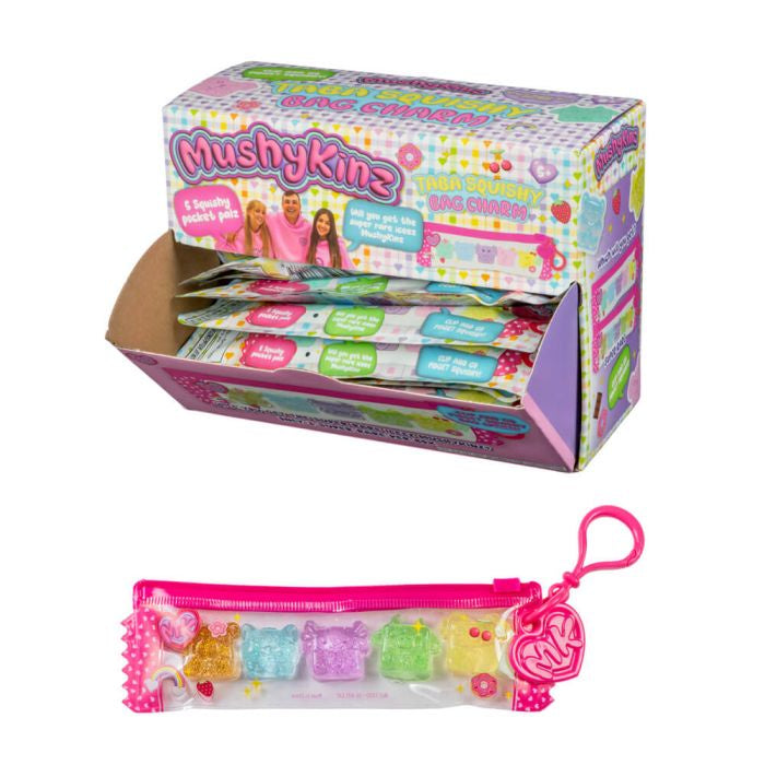 MUSHYKINZ 5 PIECE TINY BAG CHARM POUCH BLIND BAG