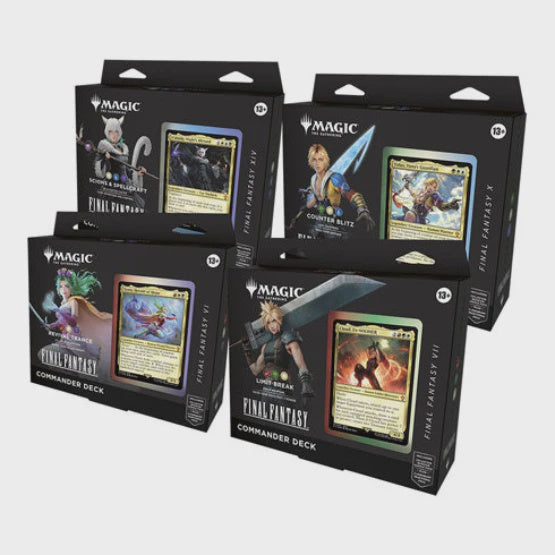 Magic the Gathering Final Fantasy Commander Decks ASSORTED