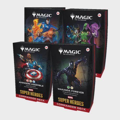 MTG: Marvel Super Heroes - Commander Decks Assorted
