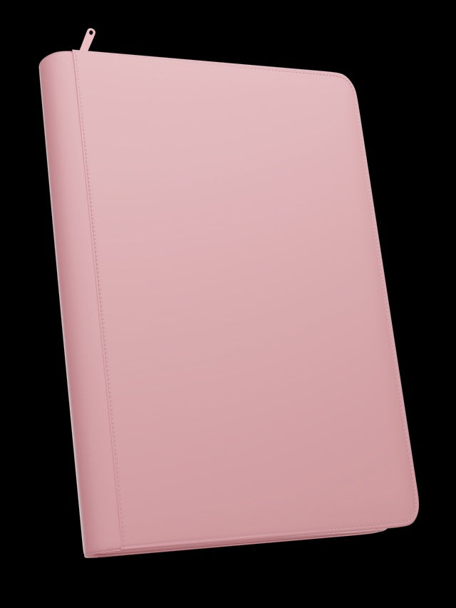 Stealth 9 Pocket Zip Binder - Pink