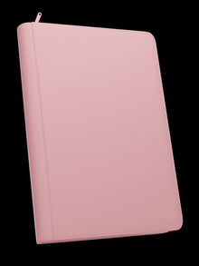 Stealth 9 Pocket Zip Binder - Pink