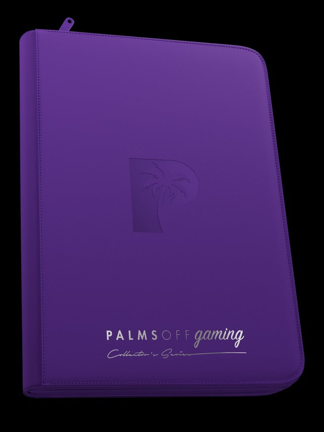 Collector's Series Top Loader Zip Binder - 4 Pocket - Purple