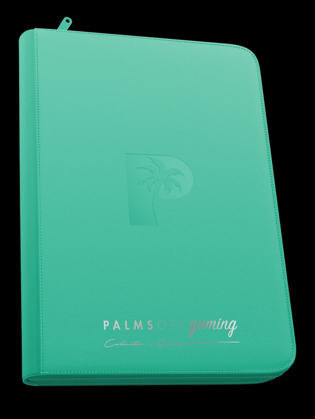 Collector's Series Top Loader Zip Binder - 9 Pocket - Turqoise