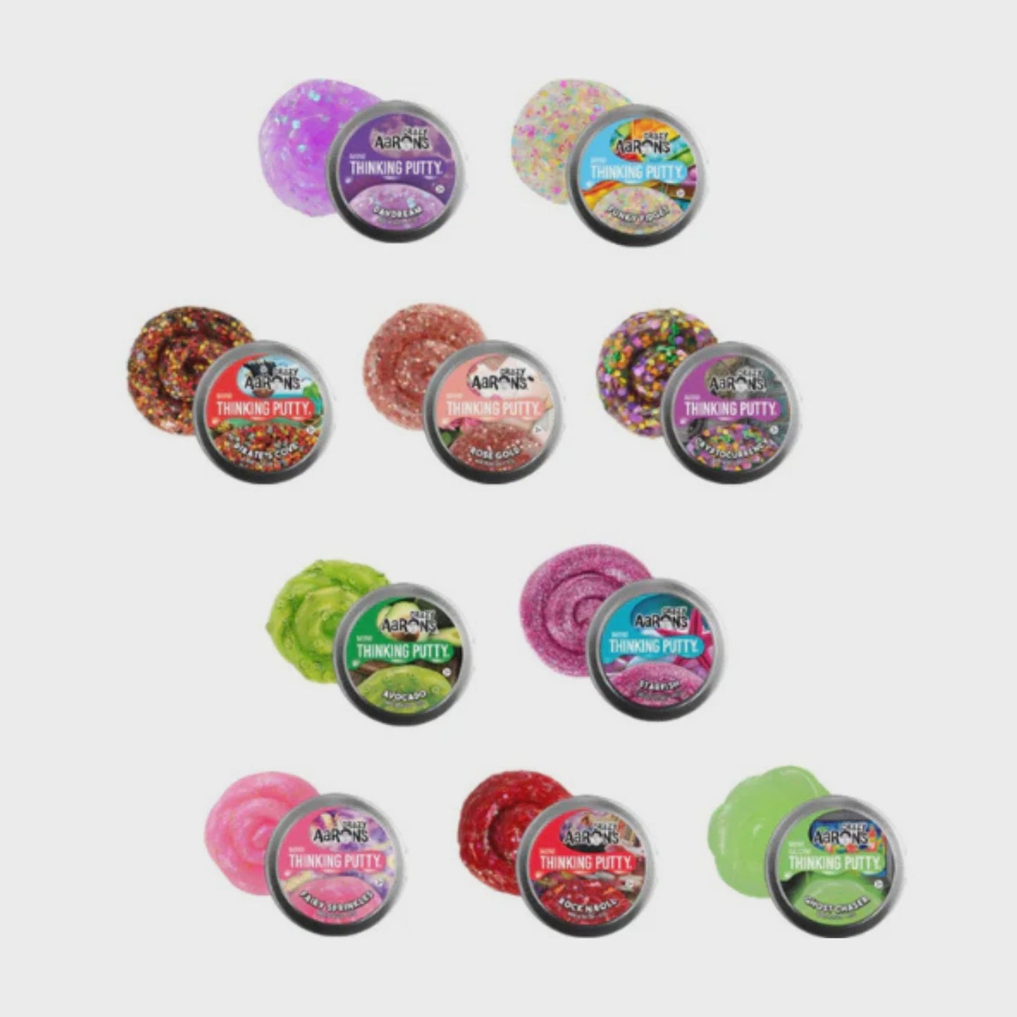 Aaron's Mini Thinking Putty Assorted