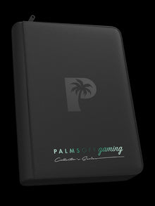 Collector's Series 4 Pocket Zip Binder - Black