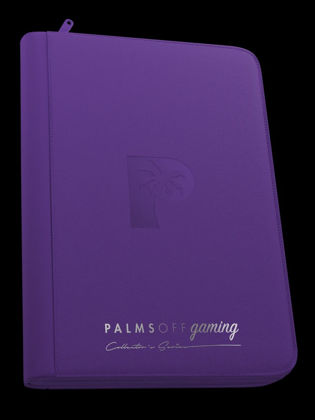 Collector's Series 9 Pocket Zip Binder - Purple