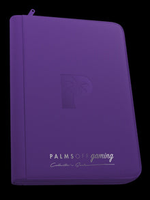 Collector's Series 9 Pocket Zip Binder - Purple