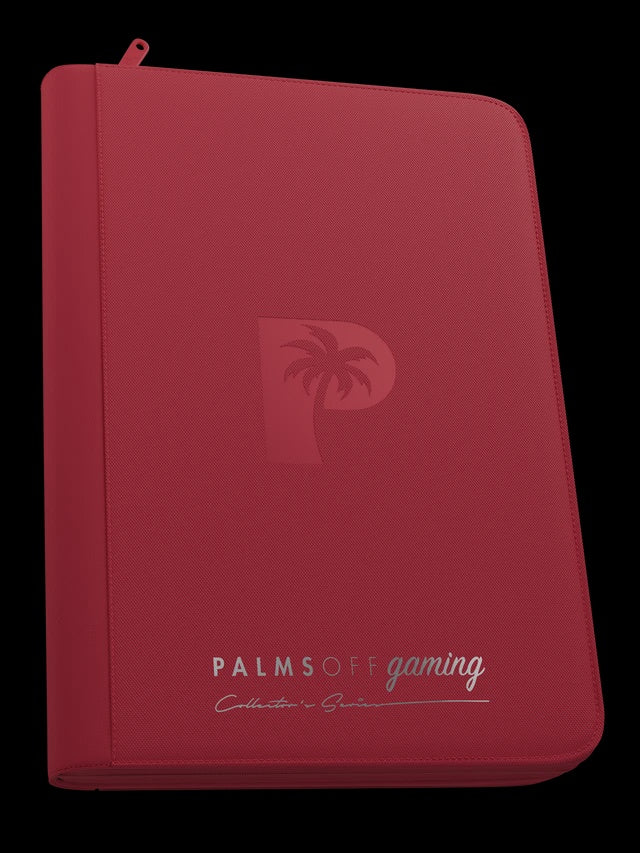 Collector's Series 9 Pocket Zip Binder - Red