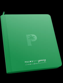 Collector's Series 12 Pocket Zip Binder - Green