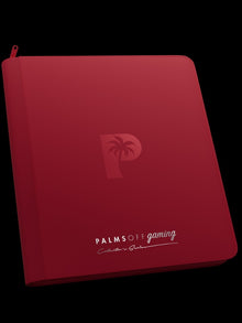 Collector's Series 12 Pocket Zip Binder - Red
