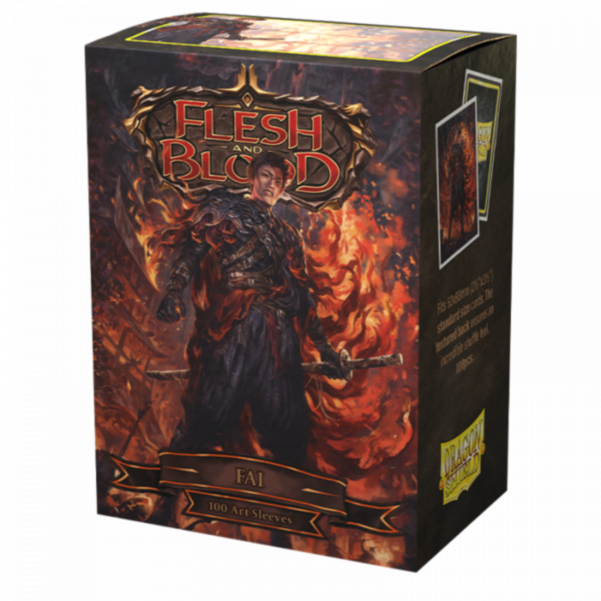 Dragon Shield: Sleeves – Matte Art – Flesh and Blood: Uprising Fai