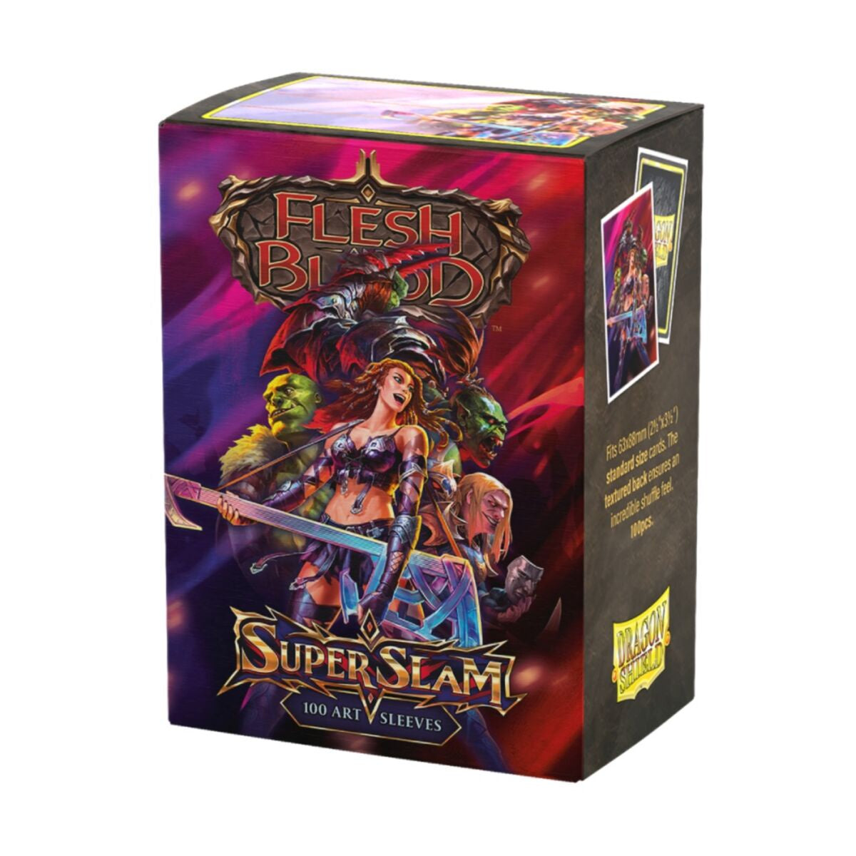 Dragon Shield: Sleeves – Matte Art – Flesh and Blood: Super Slam