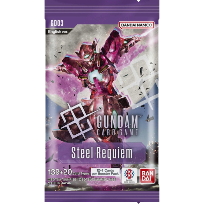 Gundam - Card Game Steel Requiem [GD03] Booster Pack