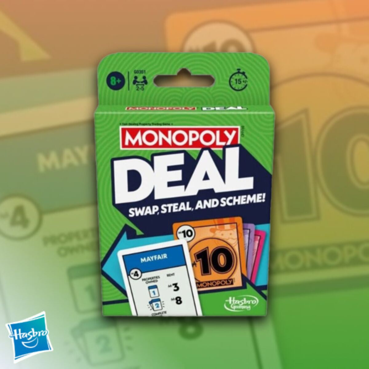 Monopoly Deal Card Game Refresh