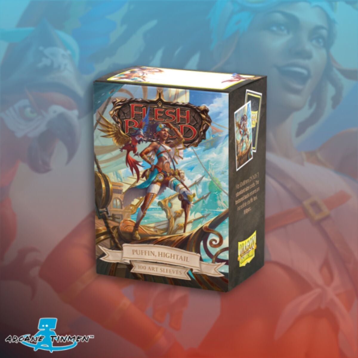Dragon Shield: Sleeves – Matte Art – Flesh and Blood: Puffin, Hightail