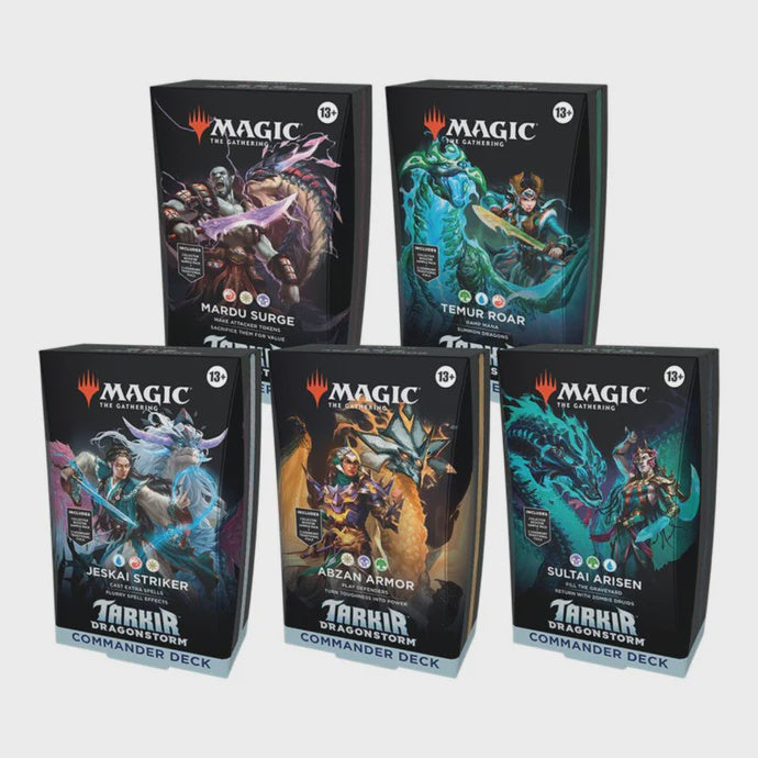 MTG: Magic the Gathering - Tarkir Dragonstorm assorted Commander deck