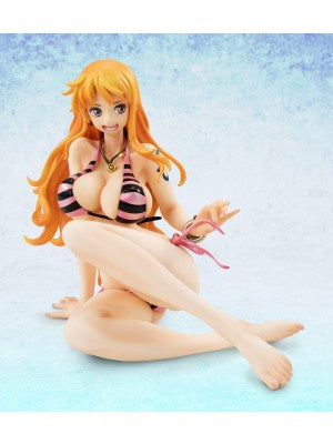 ONE PIECE - EXCELLENT MODEL LIMITED PORTRAIT OF PIRATES - NAMI BB PINK VERSION FIGURE