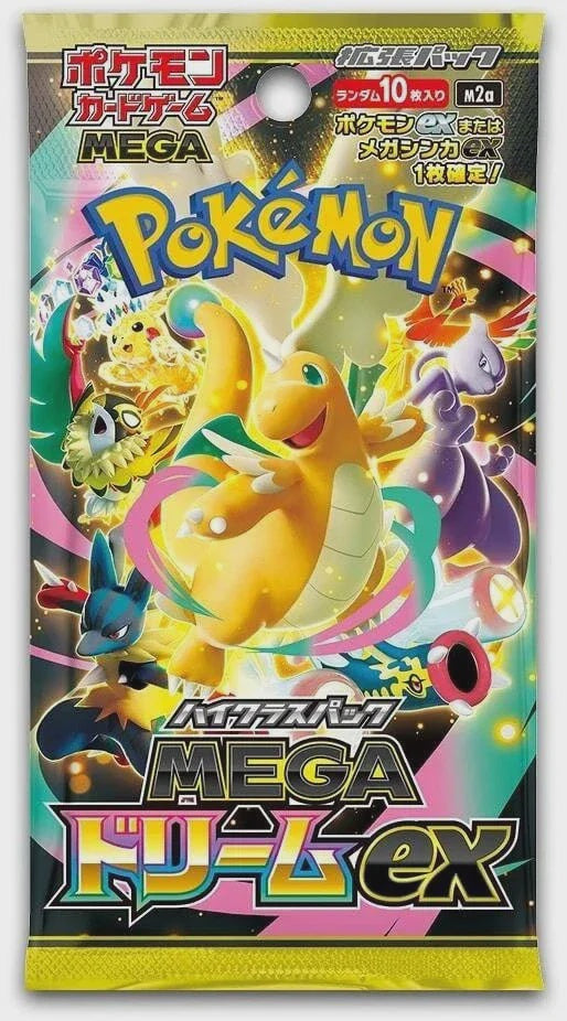 Pokemon Japanese TCG Mega Dream Booster Pack