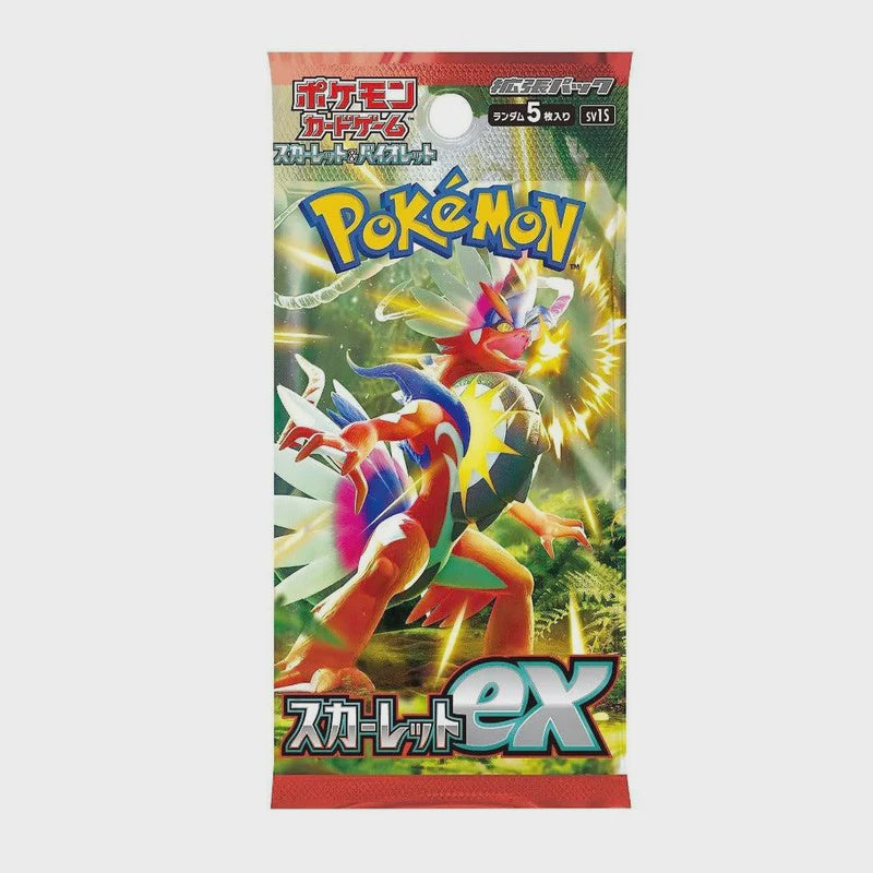 Pokemon Japanese TCG Scarlet EX Booster Pack