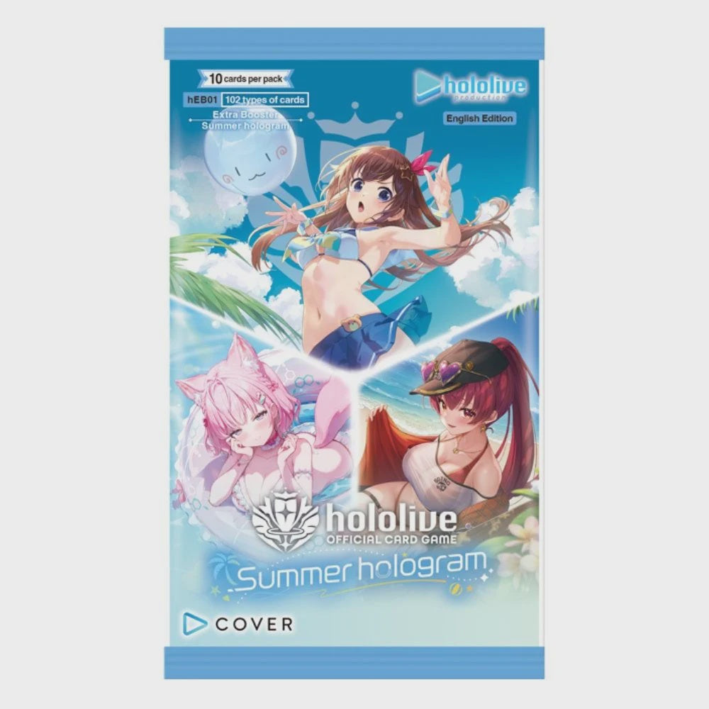 Hololive OCG Summer Hologram Extra Booster Pack hOCG-hEB01e