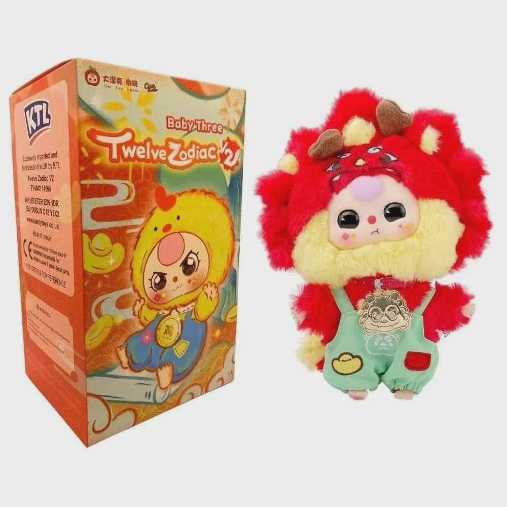 Baby Three - Twelve Zodiac V2 Plush Blind Box