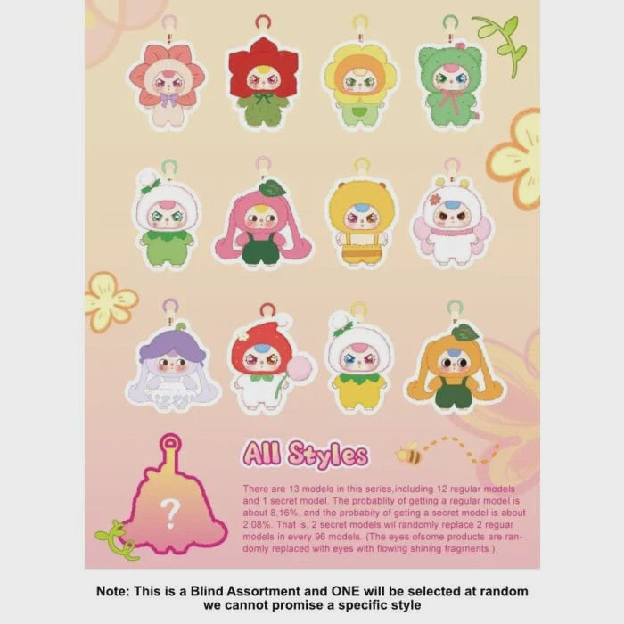 Baby Three - Wheres Spring? Plush Blind Box