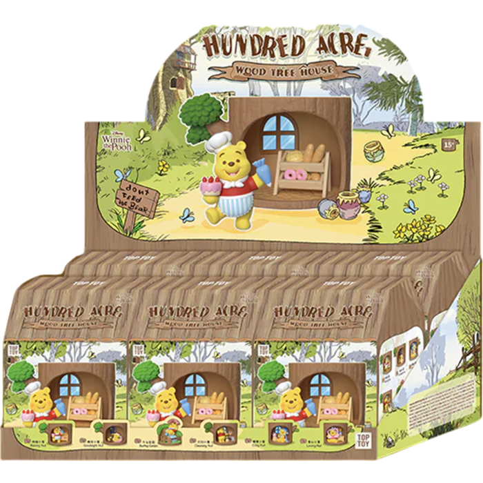 Disney Winnie the Pooh Hundred Acre Wood Tree House Series Figure Blind Box