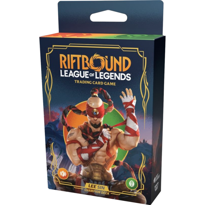 Riftbound: League of Legends - Trading Card Game Lee Sin Champion Deck