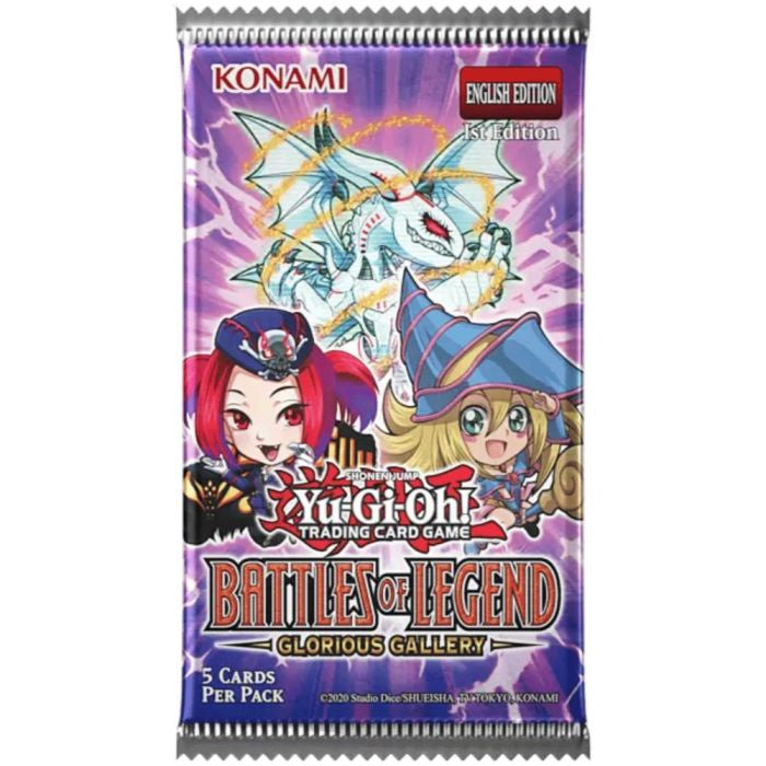 Yu-Gi-Oh! TCG: Battles of Legend - Glorious Gallery 5 x Card Booster Pack